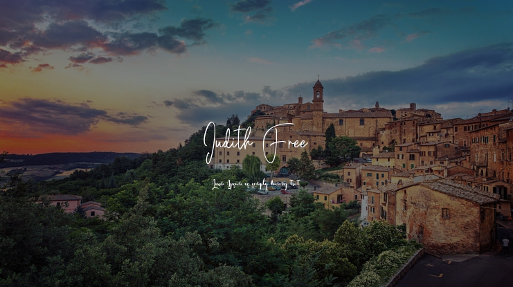 Judith Free Font