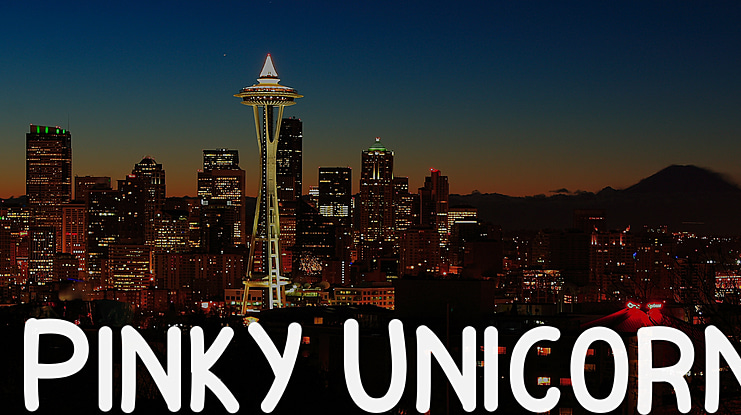 Pinky Unicorn Font