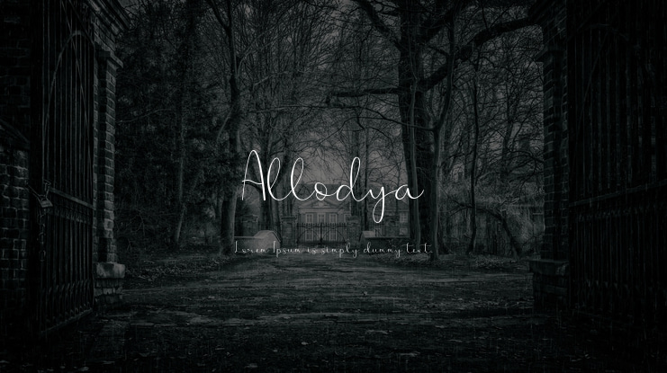 Allodya Font