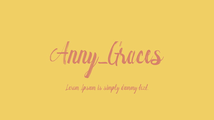 Anny_Graces Font