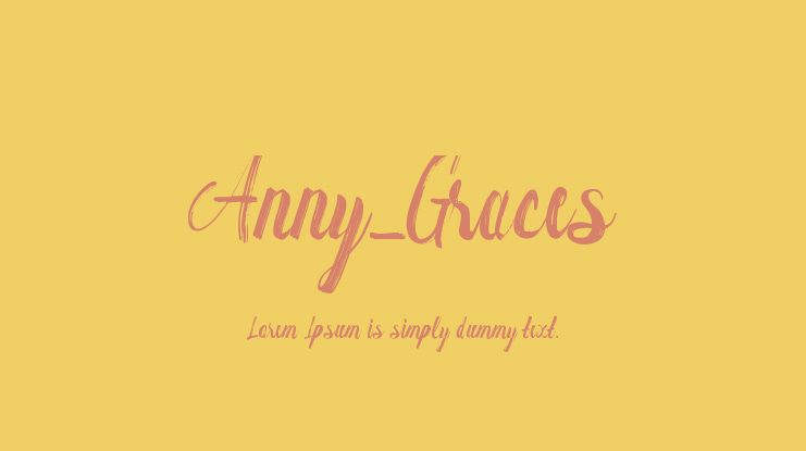 Anny_Graces Font