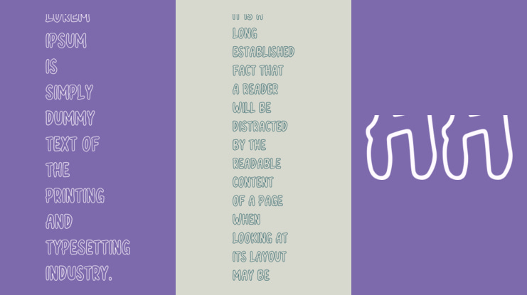 halloween outline Font