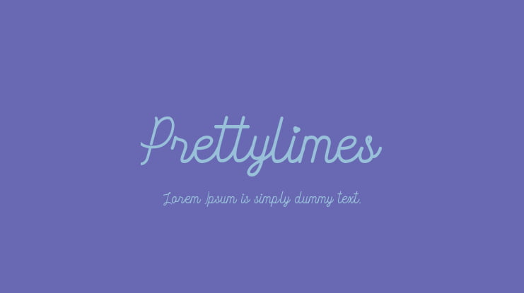 Prettylimes Font