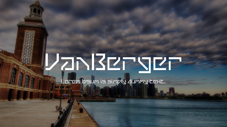 VanBerger Font