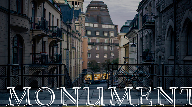 Monument Font Family
