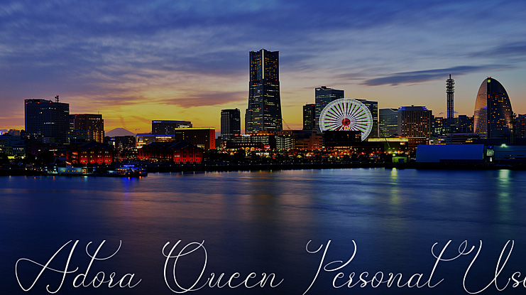 Adora Queen Personal Use Font