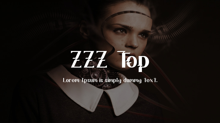ZZZ Top Font