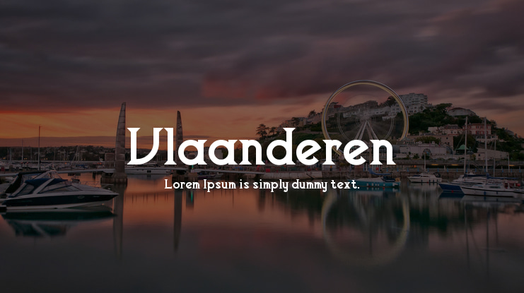 Vlaanderen Font Family