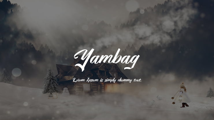 Yambag Font