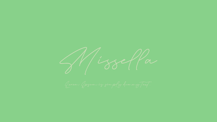 Missella Font