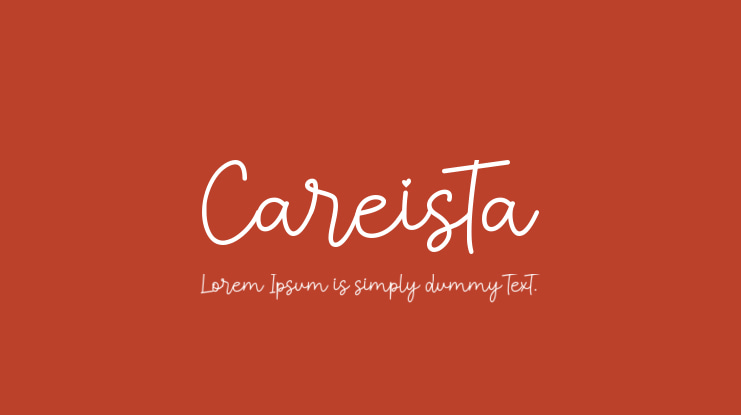 Careista Font