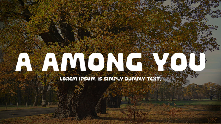 a Among You Font
