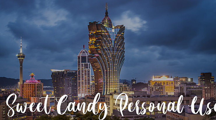Sweet Candy Personal Use Font