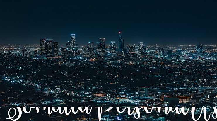 Somalia Personal Use Font