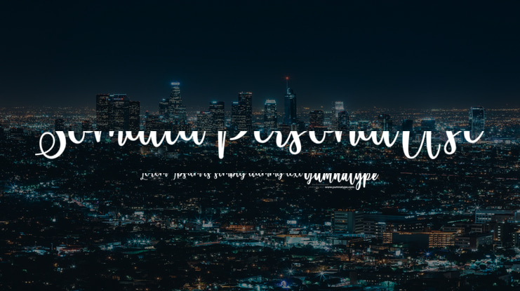 Somalia Personal Use Font