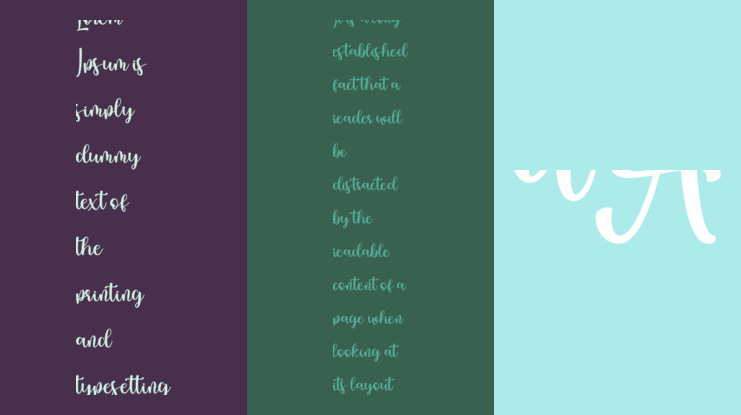 Brigtia Personal Use Font