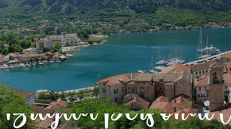 Brigtia Personal Use Font