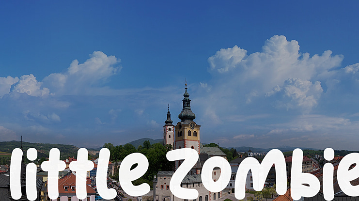 Little Zombie Font