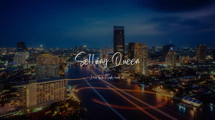 Sellviny Queen Font