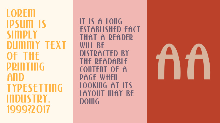 Kalenderblatt Grotesk Font