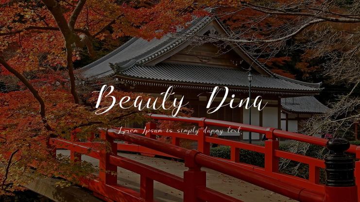 Beauty Dina Font