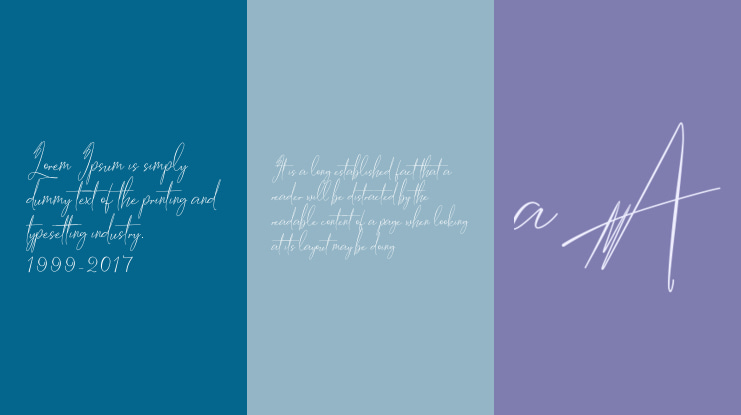 Hantoria Signature Font