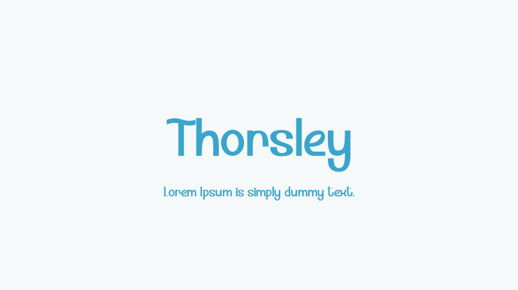Thorsley Font