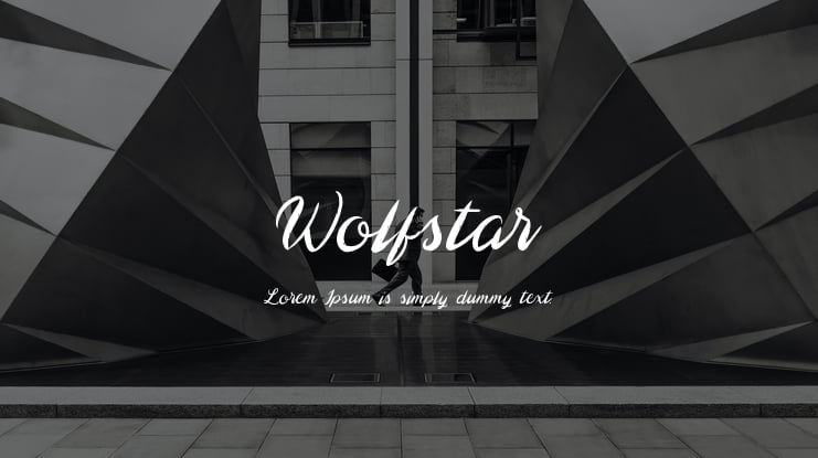 Wolfstar Font