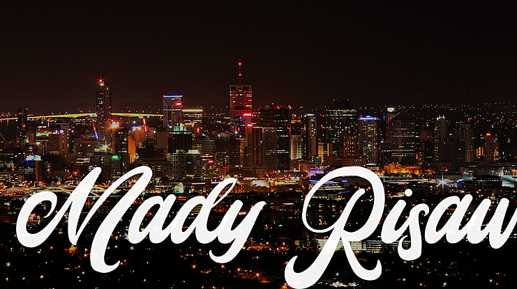 Mady Risaw Font