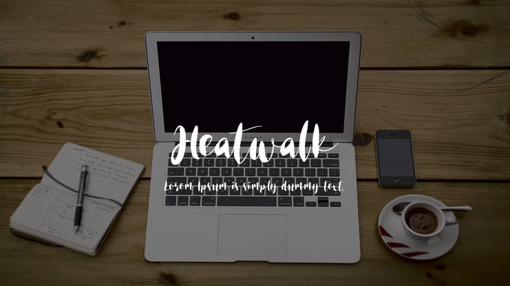 Heatwalk Font