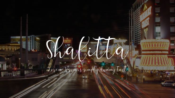 Shalitta Font