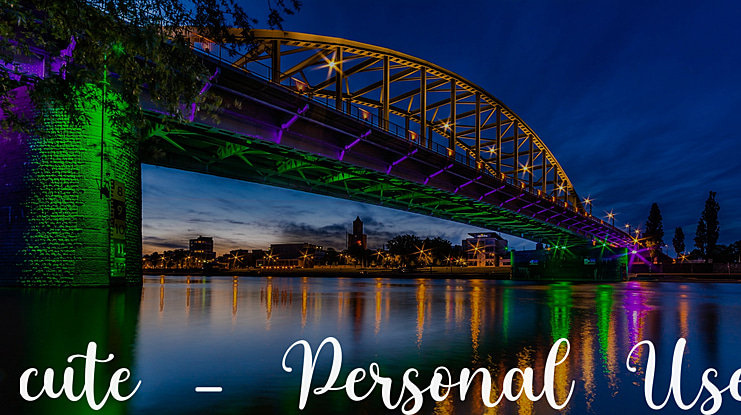 cute - Personal Use Font