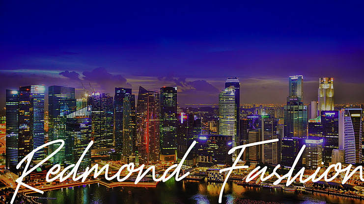 Redmond Fashion Font