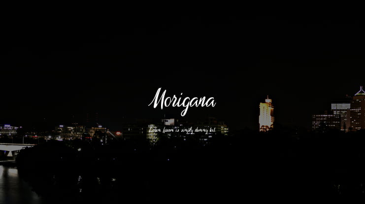 Morigana Font