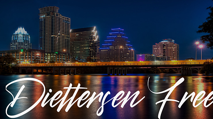 Diettersen Free Font