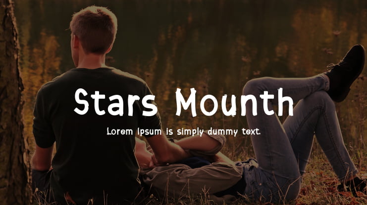 Stars Mounth Font