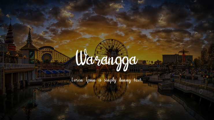 Warangga Font