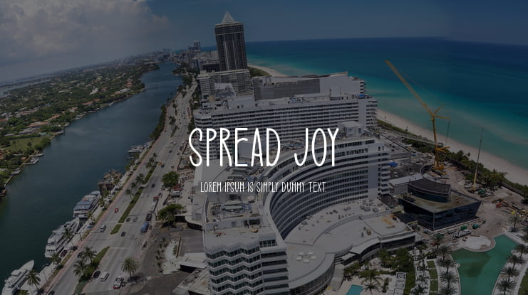 Spread Joy Font