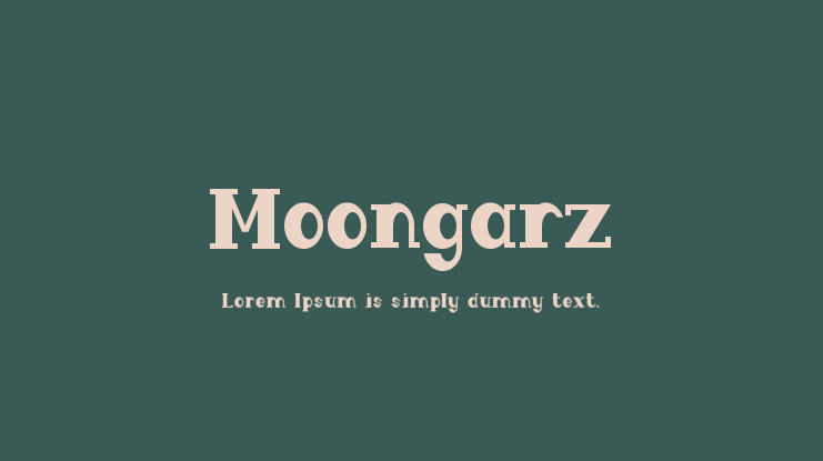 Moongarz Font