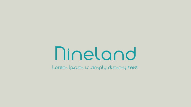 Nineland Font