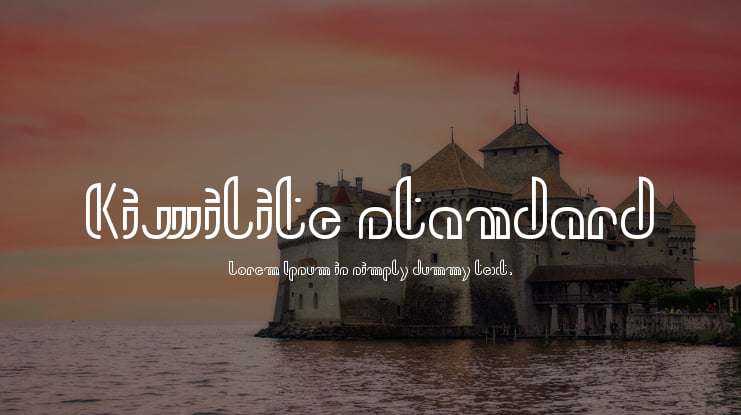 Kiwilite standard Font