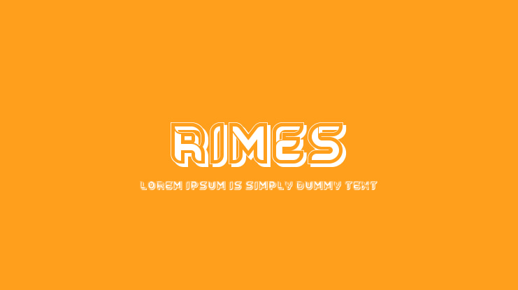 Rimes Font
