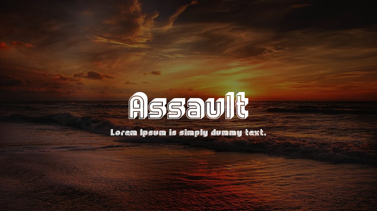 Assault Font