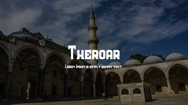 Theroar Font Family