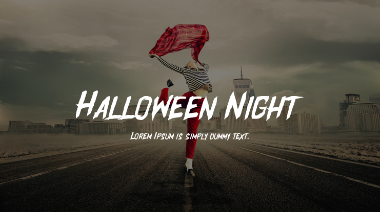 Halloween Night Font