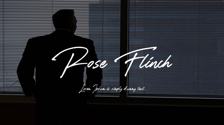 Rose Flinch Font