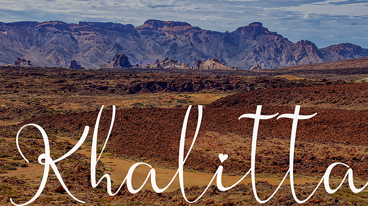 Khalitta Font
