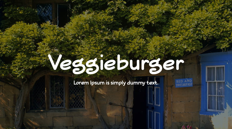 Veggieburger Font Family
