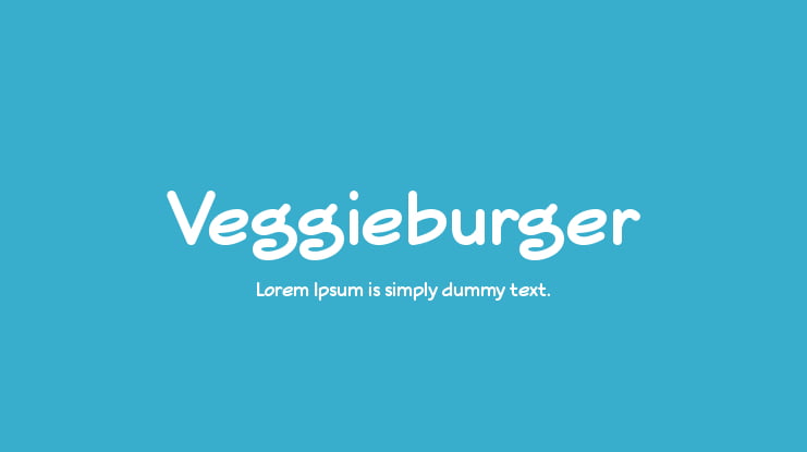 Veggieburger Font Family