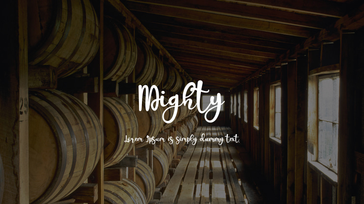 Mighty Font